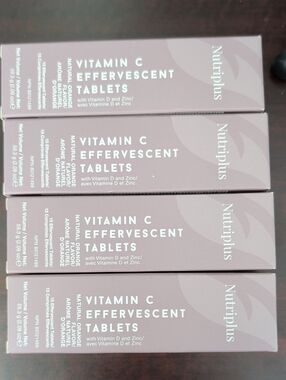 Farmasi Nutriplus Vitamin C Effervescent Tablets - Dusty Pink